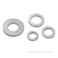 Double fold self-locking washer Steel or Stainless Steel DIN25201
